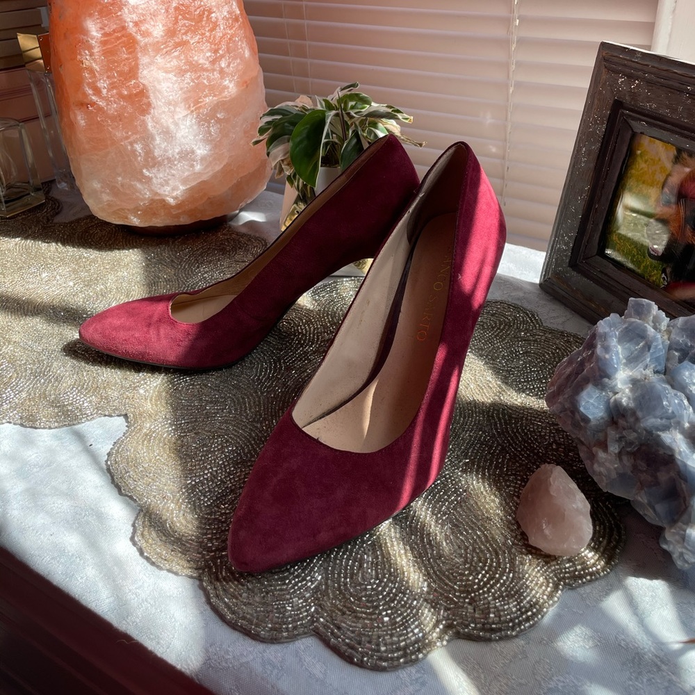 Suede Franco Sarto Heels